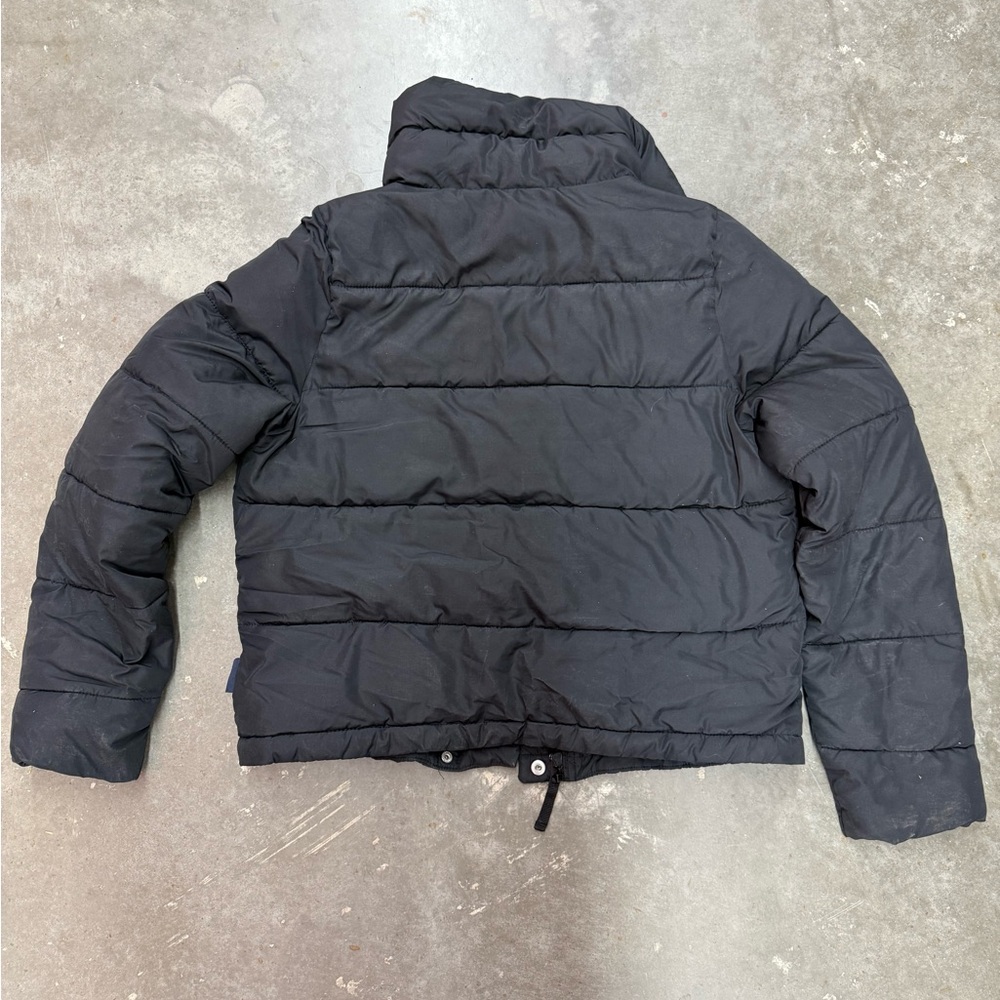Abercrombie & Fitch Black Quilted Puffer Jacket - Picture 2 of 3